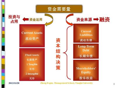 資本管理 企業(yè)財(cái)務(wù)戰(zhàn)略的核心